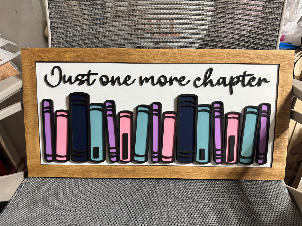 Just one more chapter workshop
