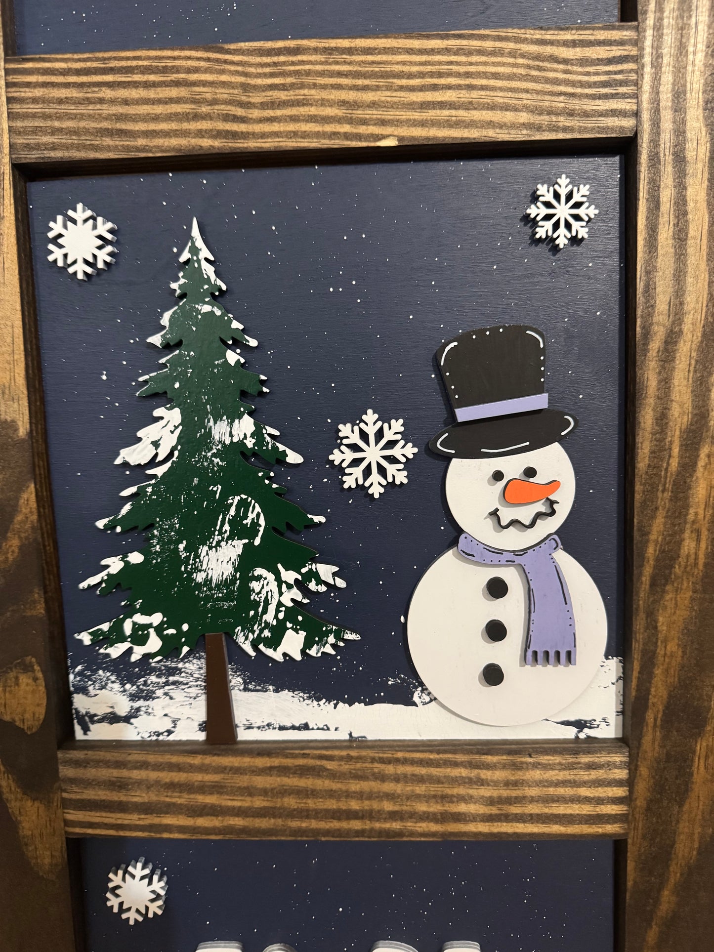 Tis The Season to be Freezing Ladder Inserts