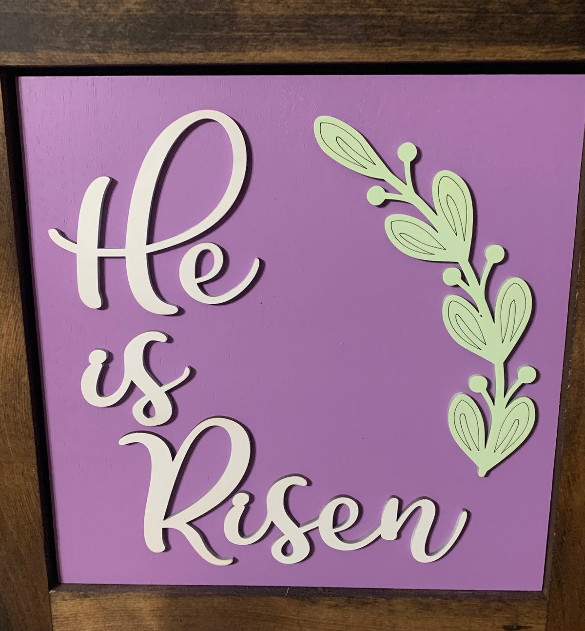 He is Risen Interchangeable Ladder Signs