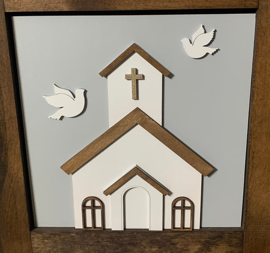 He is Risen Interchangeable Ladder Signs