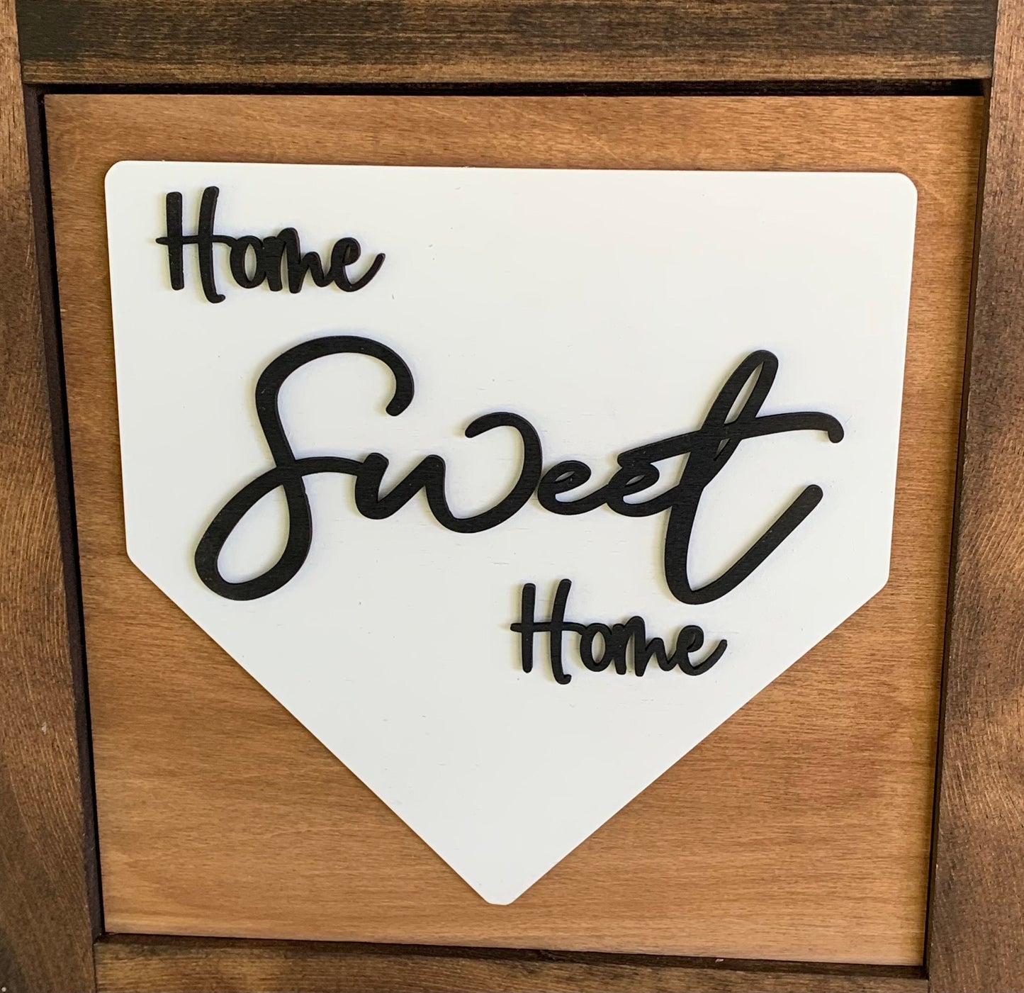 Baseball Interchangeable Ladder Inserts, Baseball Porch Decor, Home Sweet Home Baseball Porch Decor, Baseball Interchangeable signs