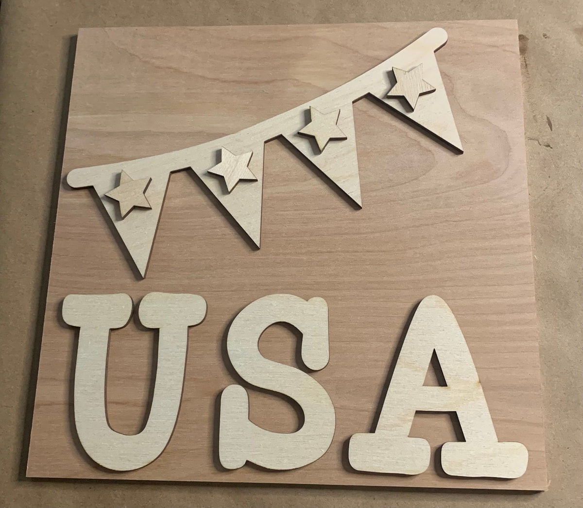 DIY Patriotic Ladder Signs