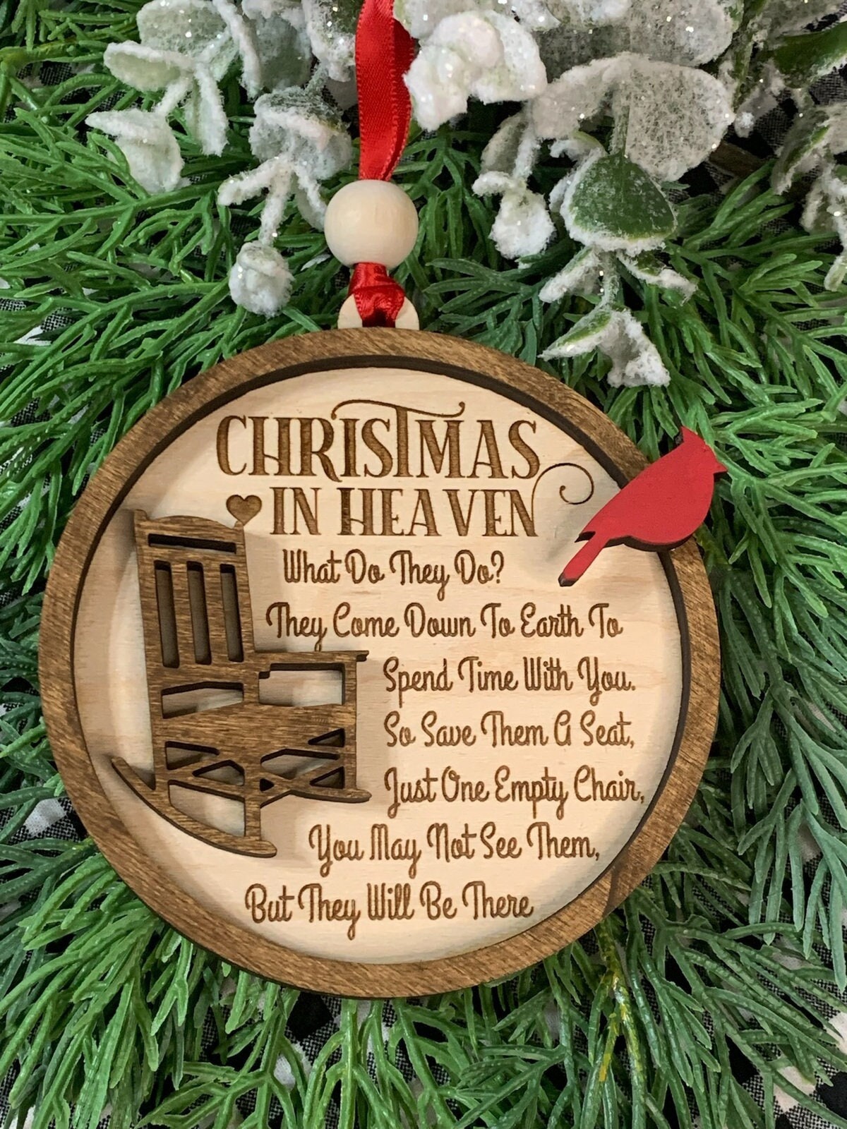 Christmas in Heaven Ornament