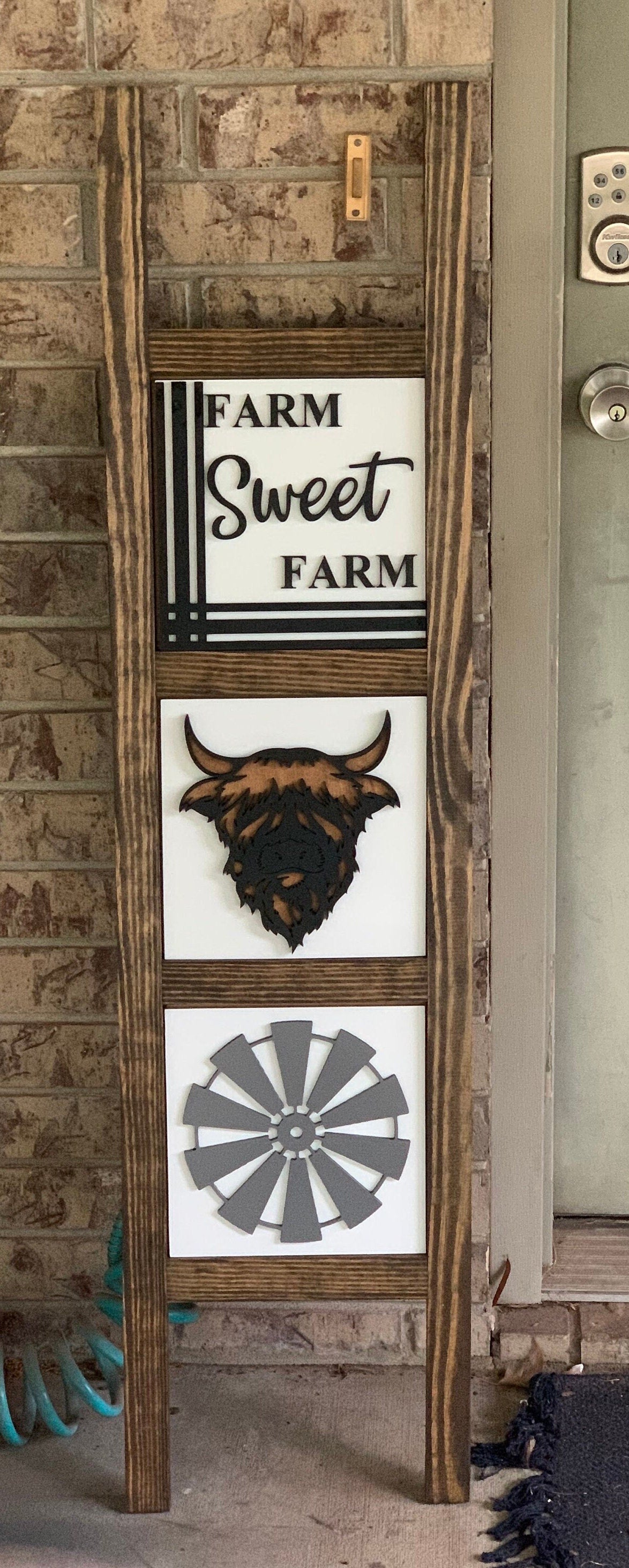 Farm Sweet Farm Interchangeable Ladder Inserts