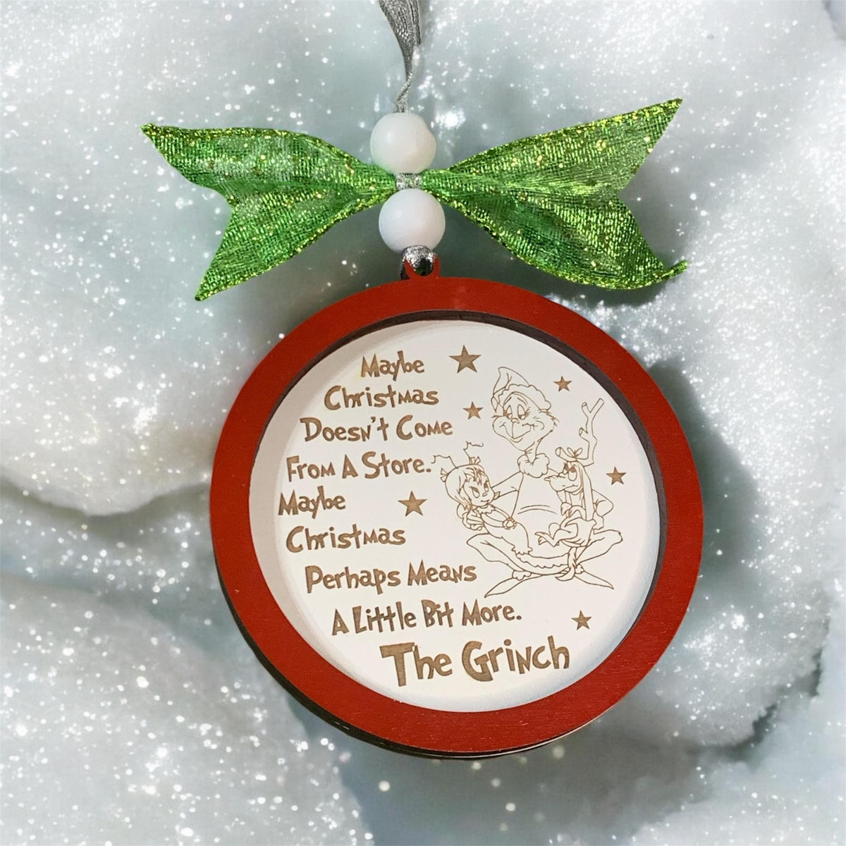 Grinch Ornament