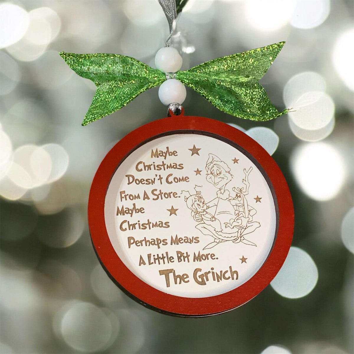 Grinch Ornament