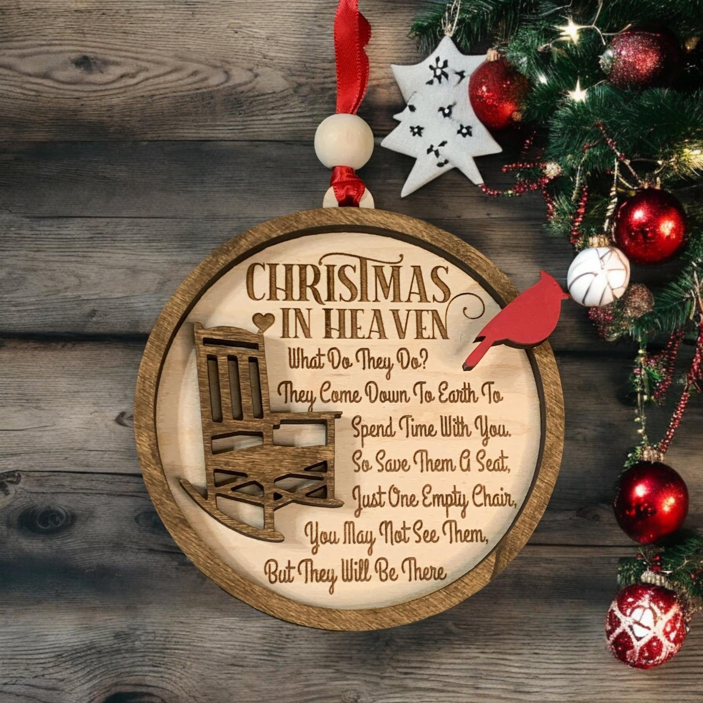 Christmas in Heaven Ornament