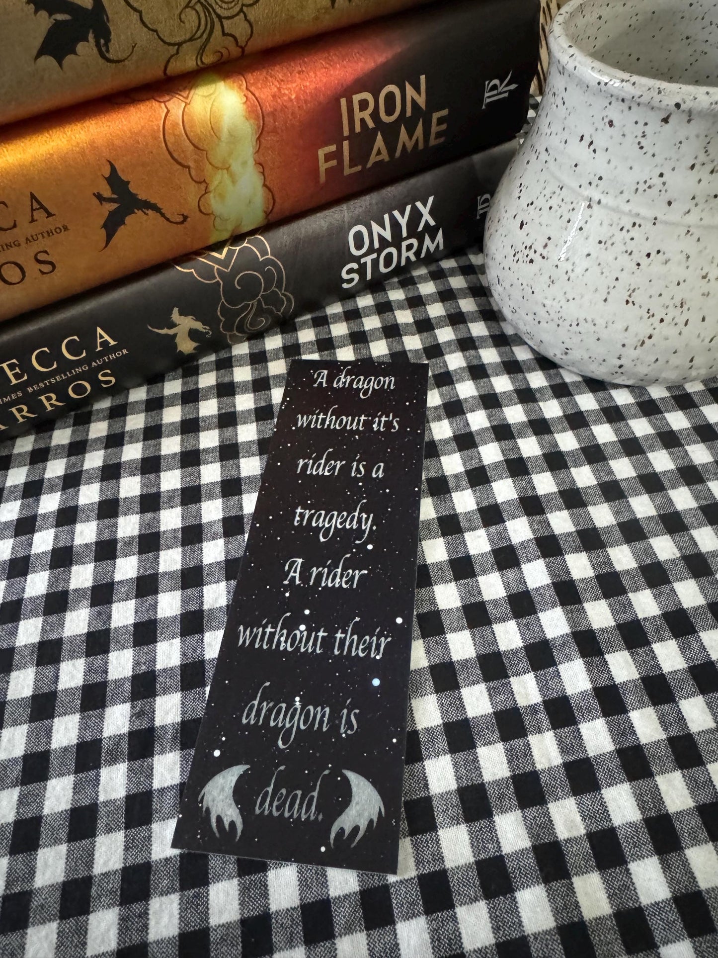 Acrylic Engraved Bookmark