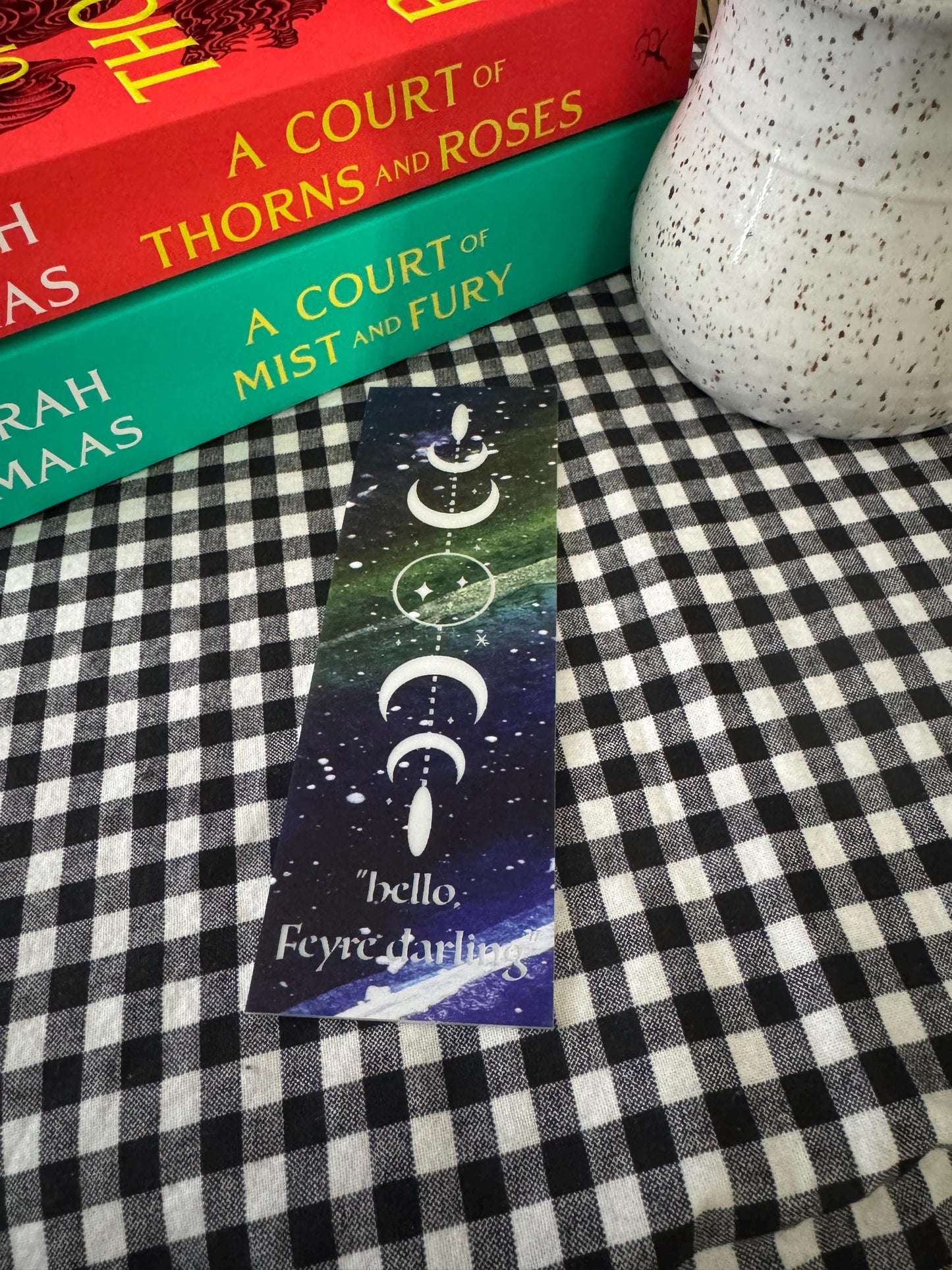 Acrylic Engraved Bookmark