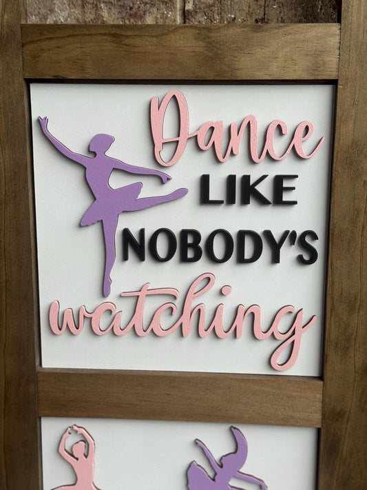 Dance Themed Interchangeable Ladder Tiles