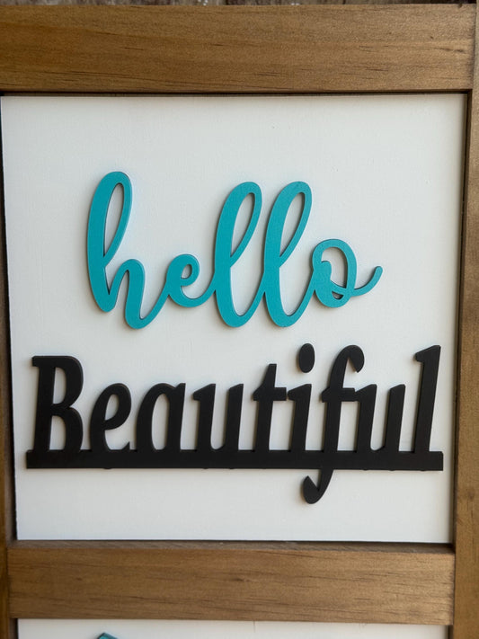Hair Dresser Themed Interchangeable Ladder Tiles