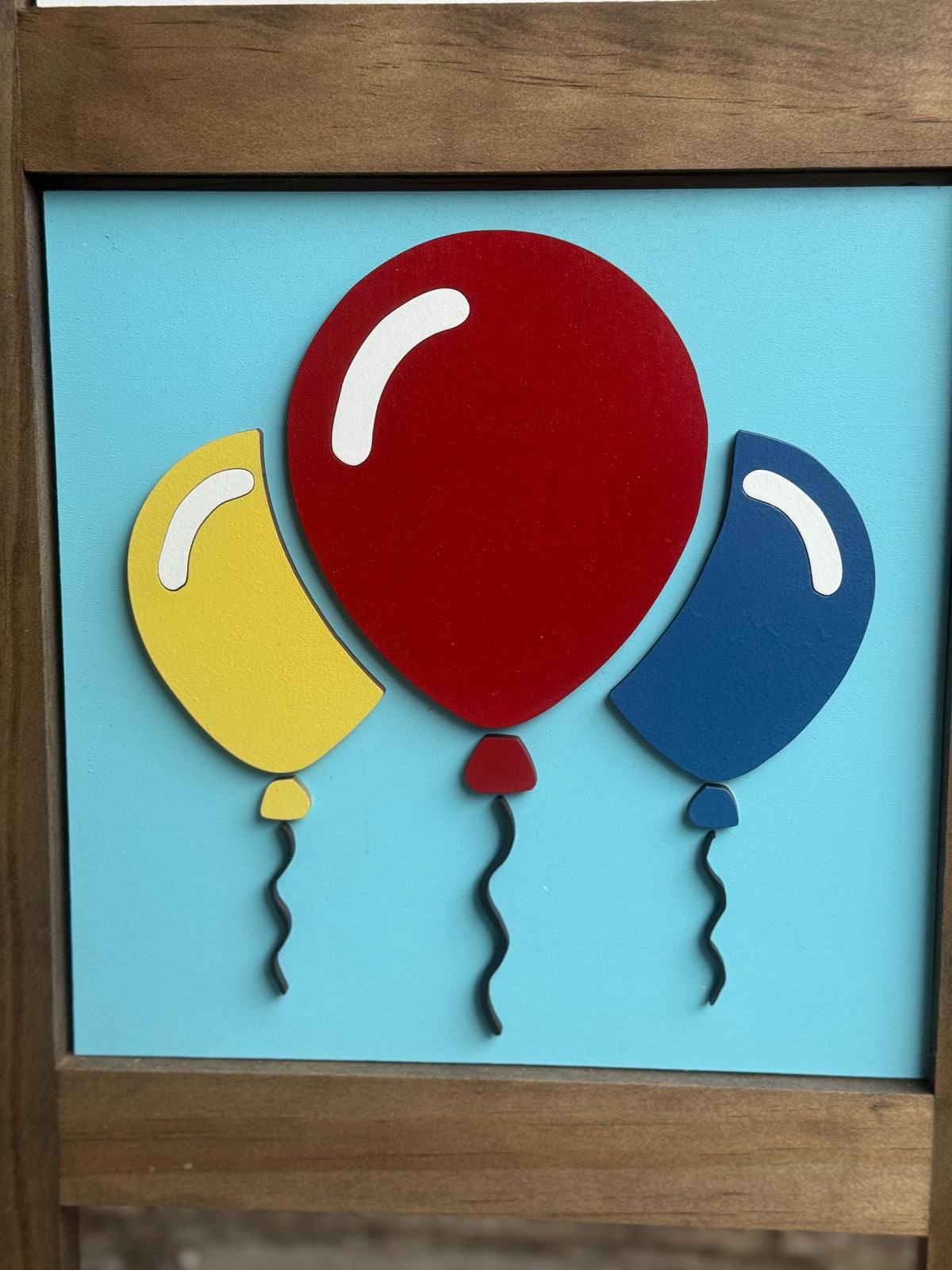 Birthday Themed Interchangeable Ladder Tiles