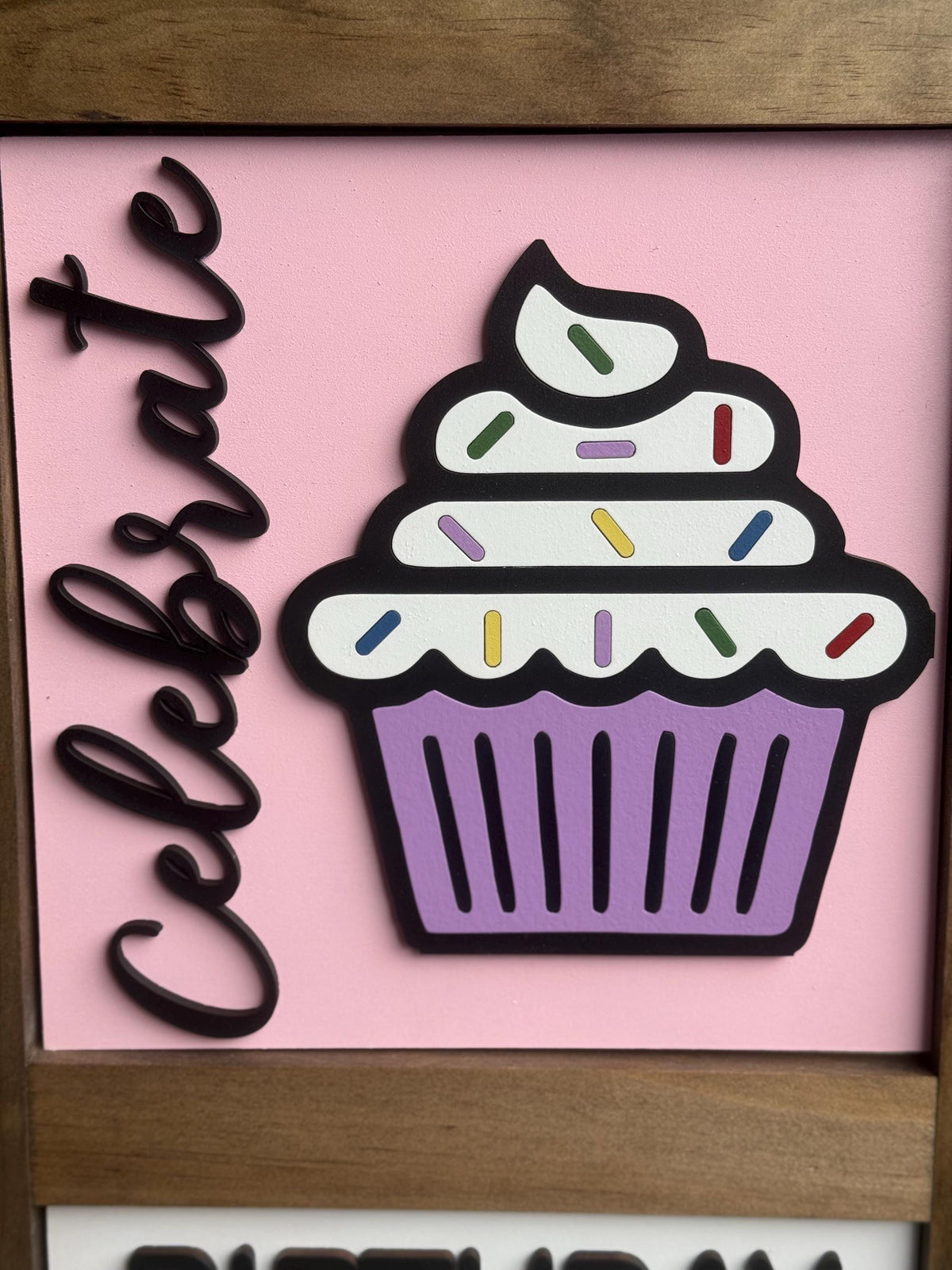 Birthday Themed Interchangeable Ladder Tiles